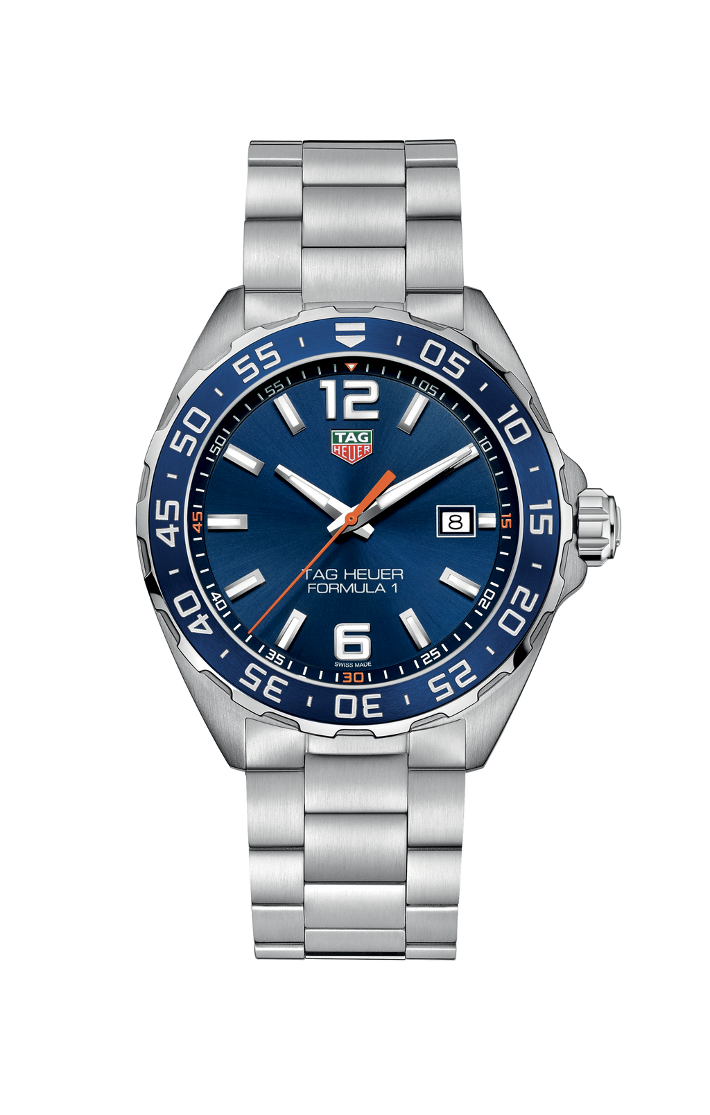 TAG Heuer Formula 1 Date WAZ1010.BA0842 official front product view