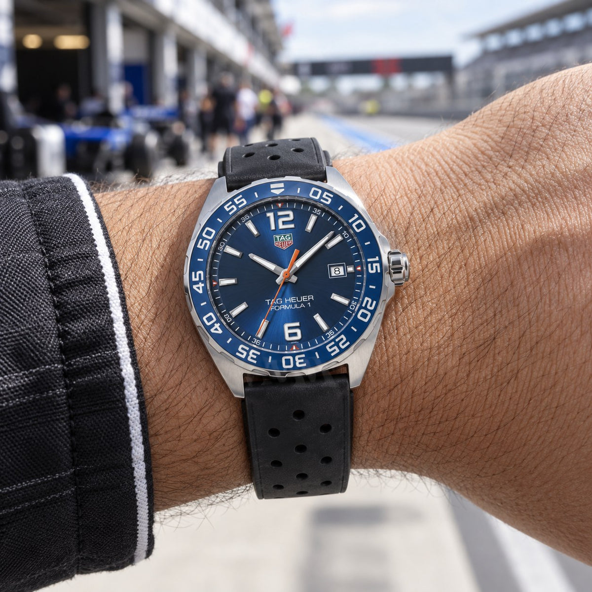TAG Heuer WAZ1010.FT8024 watch on wrist