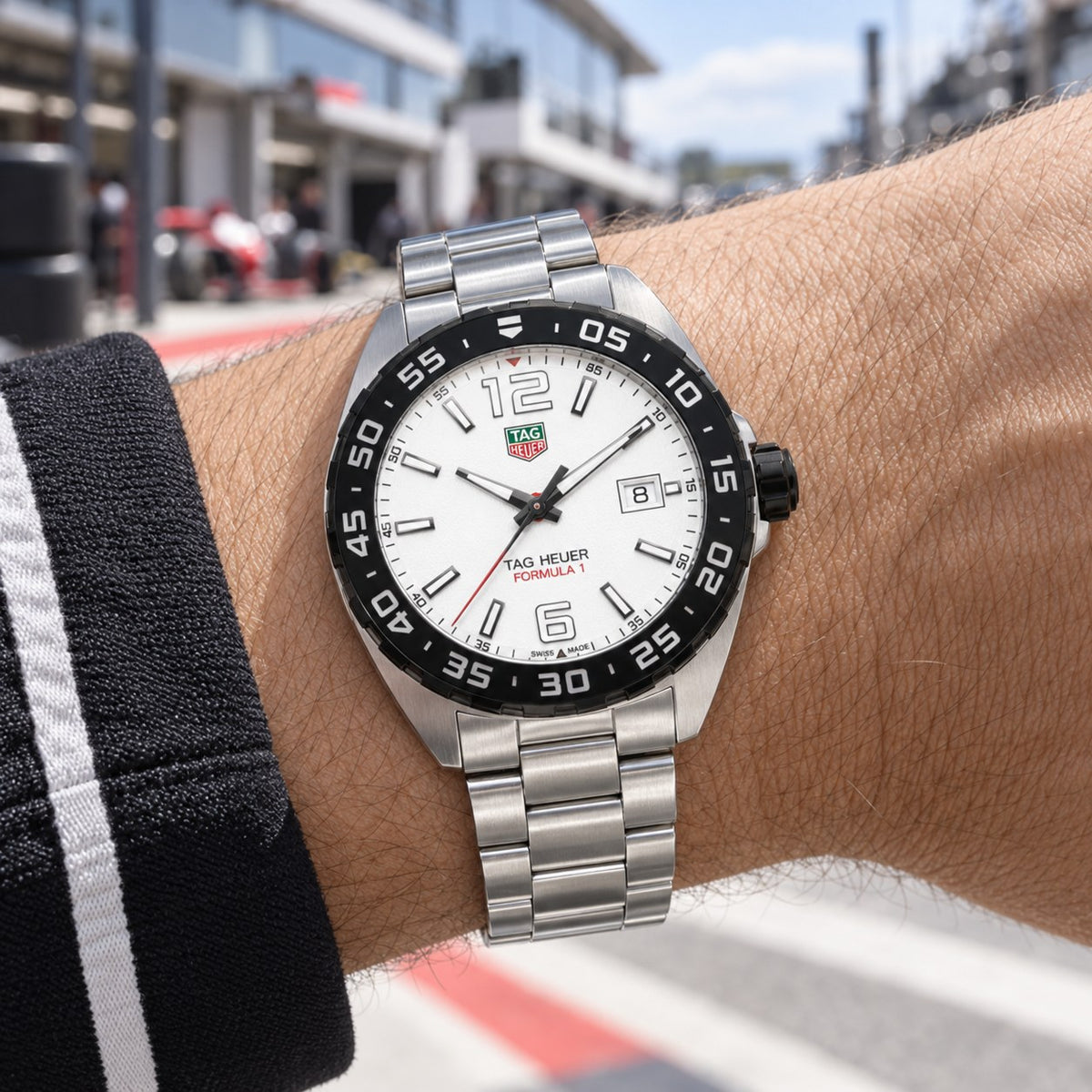 TAG Heuer WAZ1111.BA0875 watch on wrist