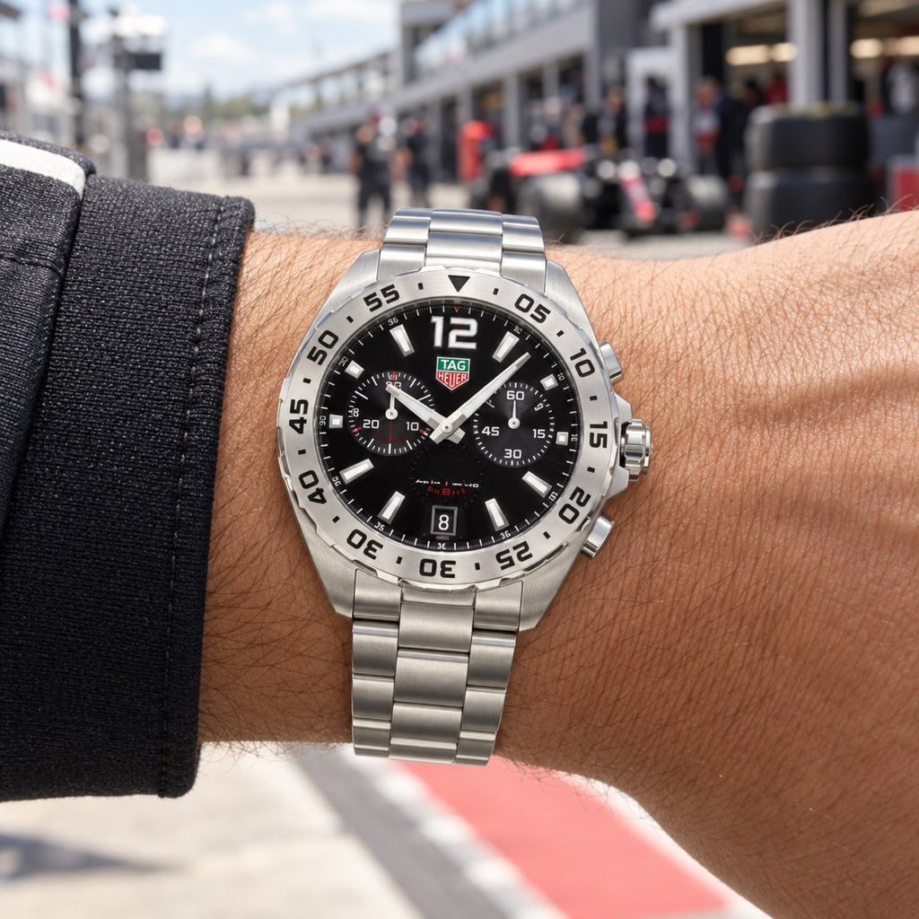 TAG Heuer WAZ111A.BA0875 watch on wrist