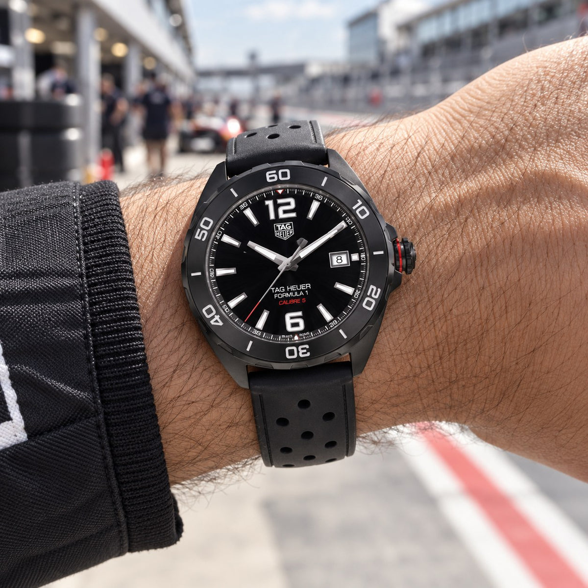 TAG Heuer WAZ2115.FT8023 watch on wrist