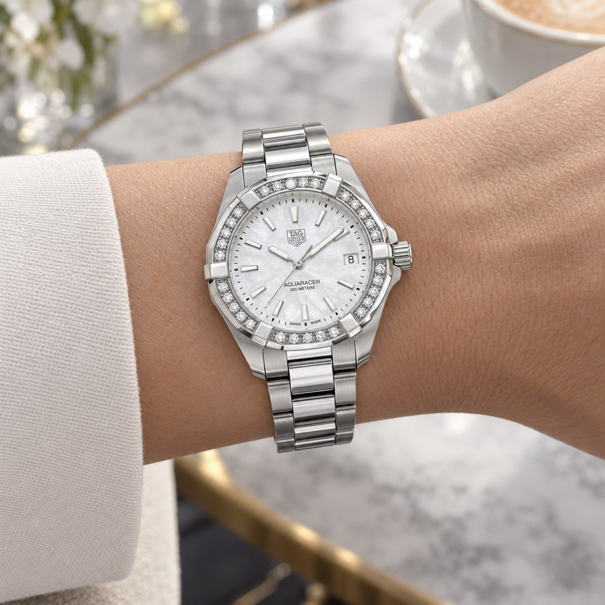 TAG Heuer WBD1313.BA0740 watch on wrist