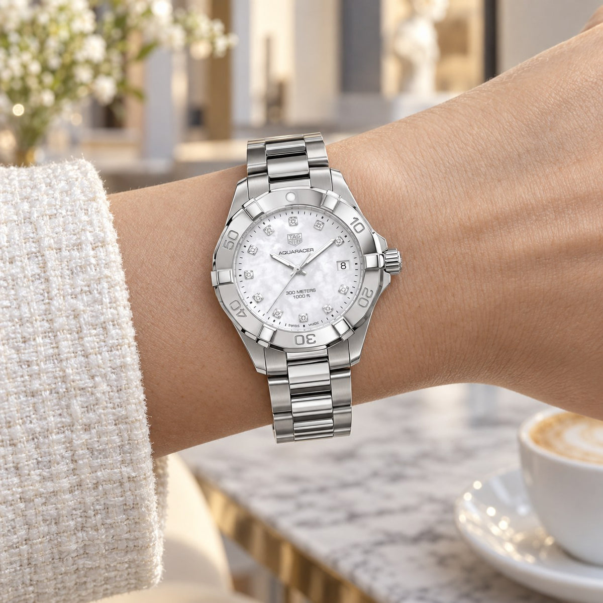 TAG Heuer WBD1314.BA0740 watch on wrist