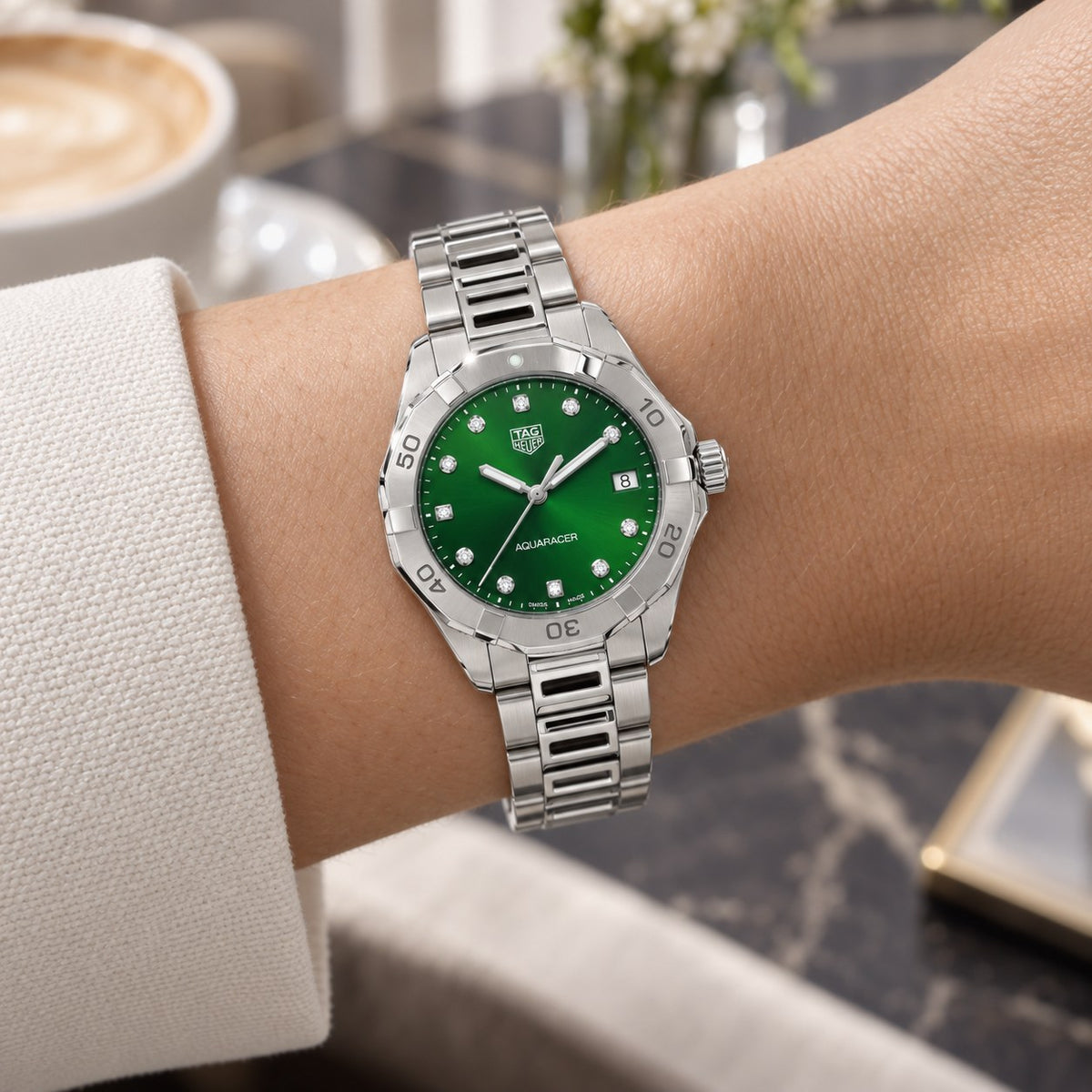 TAG Heuer WBD1316.BA0740 watch on wrist