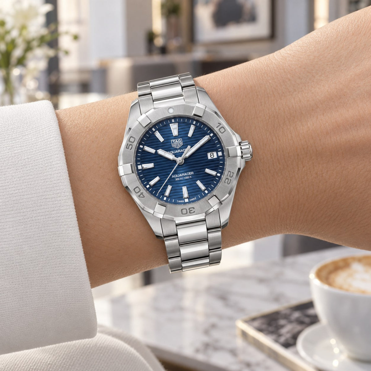 TAG Heuer WBD131D.BA0748 watch on wrist