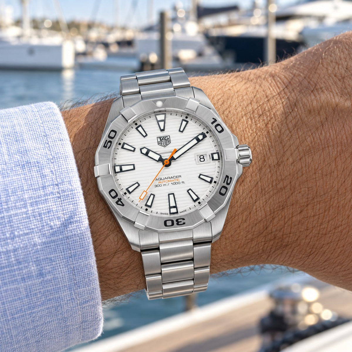 TAG Heuer WBD2111.BA0928 watch on wrist