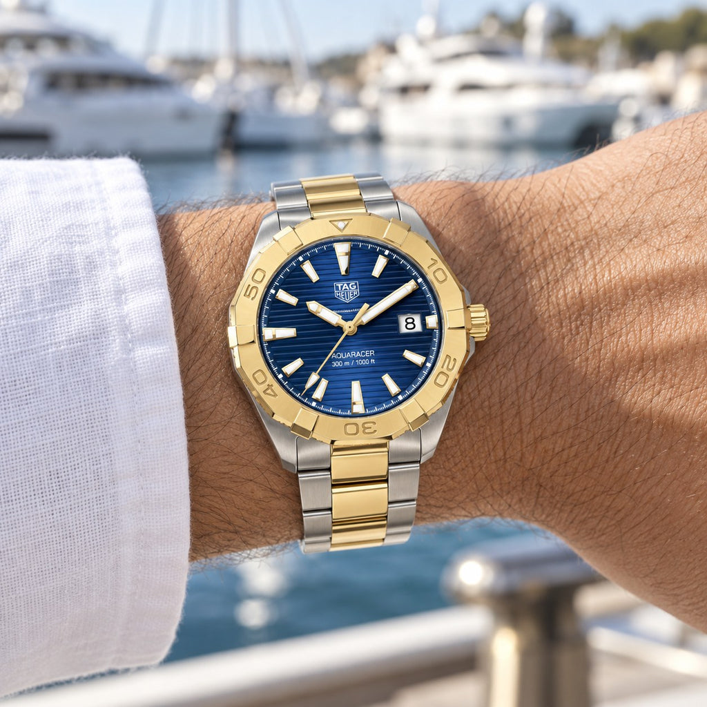 TAG Heuer WBD2120.BB0930 watch on wrist