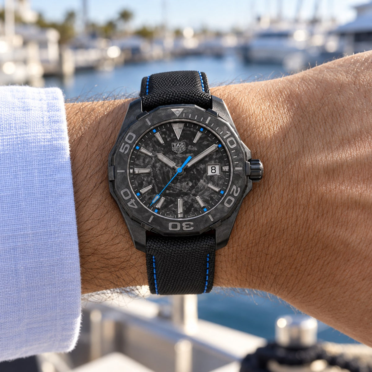 TAG Heuer WBD218C.FC6447 watch on wrist
