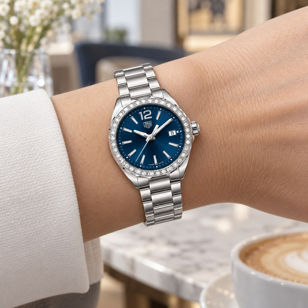 TAG Heuer WBJ1316.BA0666 watch on wrist