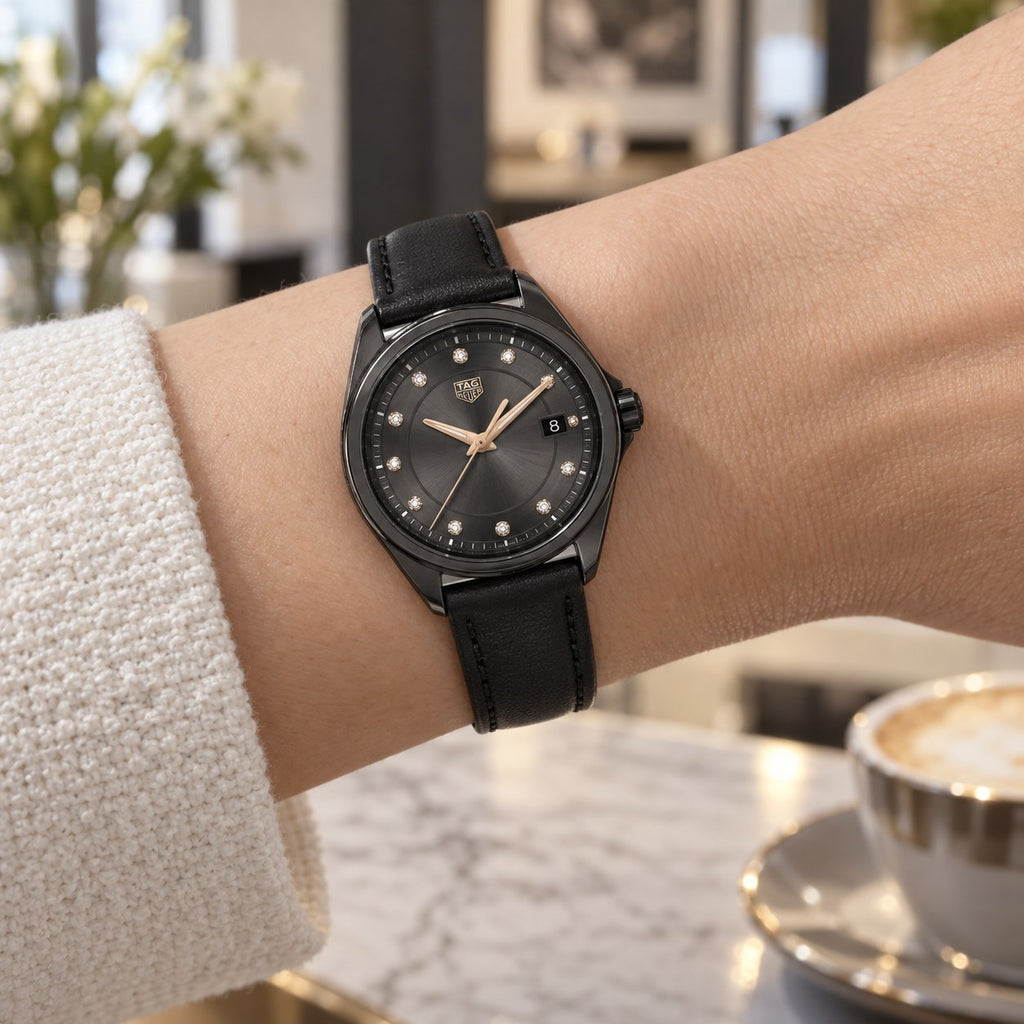 TAG Heuer WBJ1317.FC8230 watch on wrist
