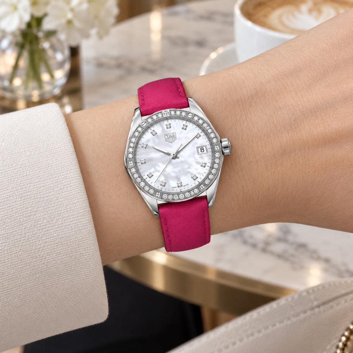 TAG Heuer WBJ131A.FC8252 watch on wrist
