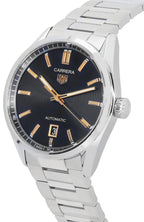 Tag Heuer Carrera Stainless Steel Black Dial Automatic WBN2113.BA0639 100M Men's Watch