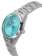 TAG Heuer Carrera Stainless Steel Turquoise Blue Dial Automatic WBN2316.BA0001 Women's Watch