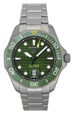 Tag Heuer Aquaracer Professional Date Titan Grün Zifferblatt Automatik Taucheruhr WBP208B.BF0631 300M Herrenuhr