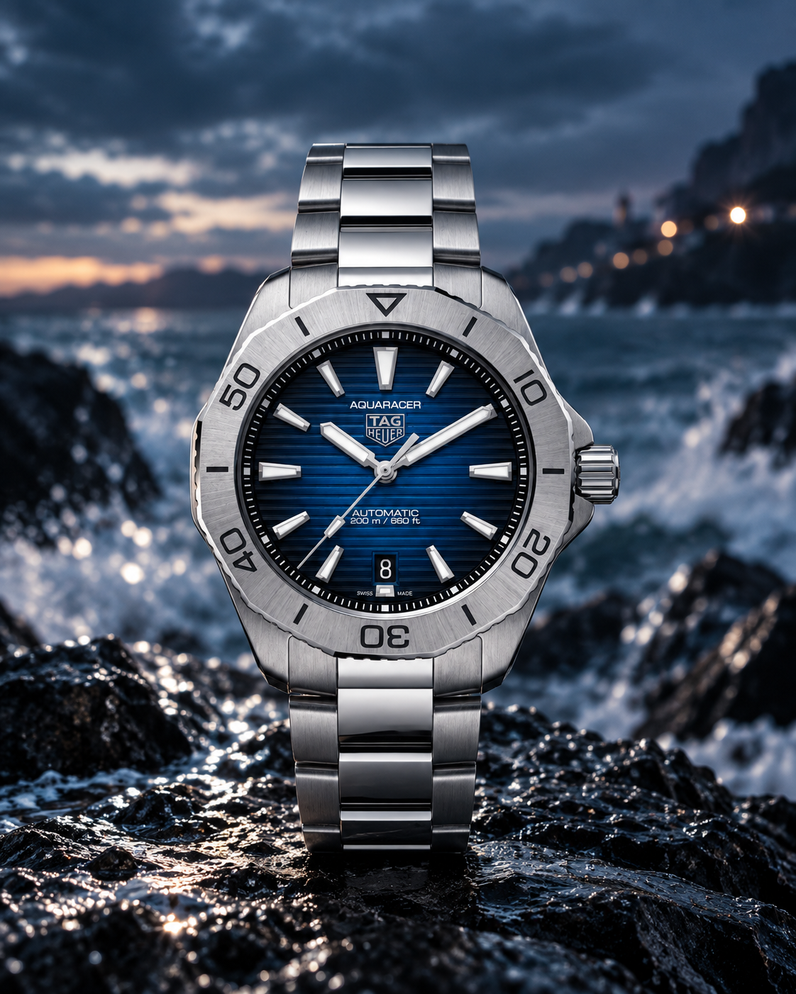 TAG Heuer Aquaracer Professional 200 Date WBP2111.BA0627 coastal hero view