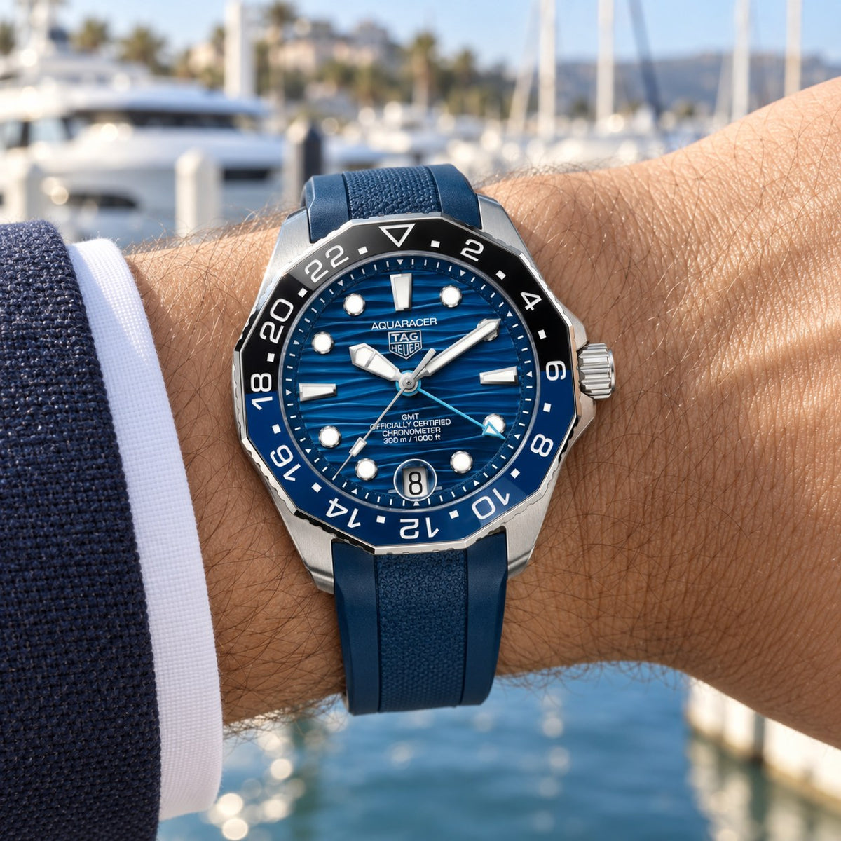 TAG Heuer WBP5114.FT6259 watch on wrist