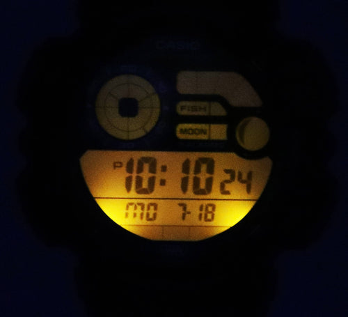 Casio Fishing Gear Line Digital Quartz WS-1500H-1A WS1500H-1 100M Men's Watch