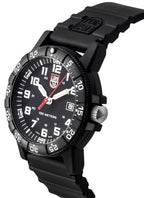 Luminox Leatherback SEA Turtle Giant Polyurethanarmband Schwarzes Zifferblatt Schweizer Quarz XS.0321.L 100M Herrenuhr