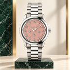 Gucci G-Timeless YA1264188 pink Multi-Bee watch hero view