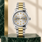 Gucci G-Timeless YA1264189 silver and 18K gold Multi-Bee watch hero view