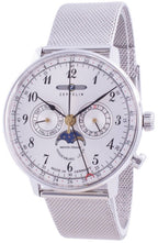 Zeppelin Hindenburg LZ129 7036M-1 7036M1 Quarz Mondphase Herrenuhr