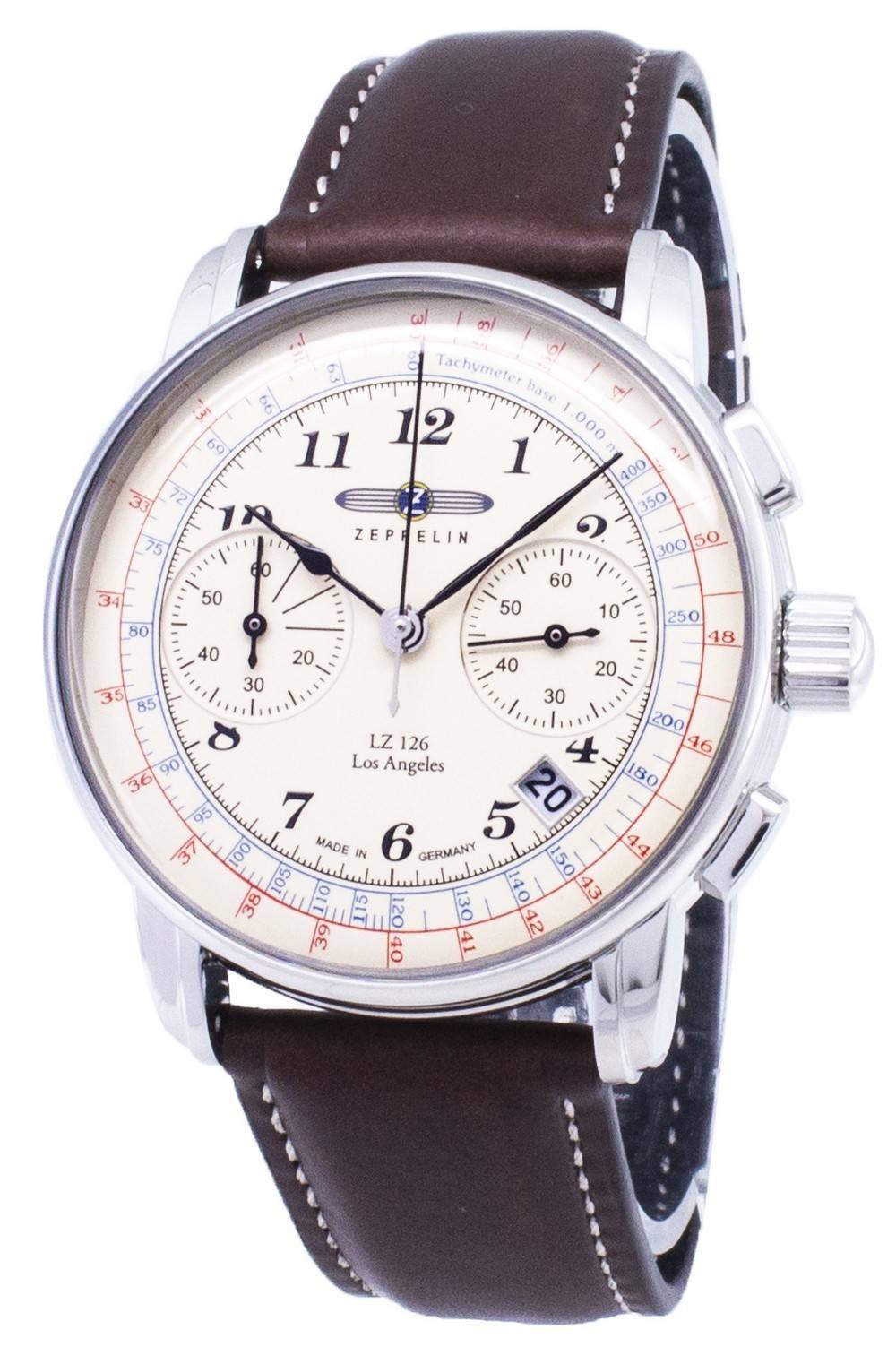 Zeppelin-serie LZ126 7614-5 76145 Duitsland gemaakt herenhorloge