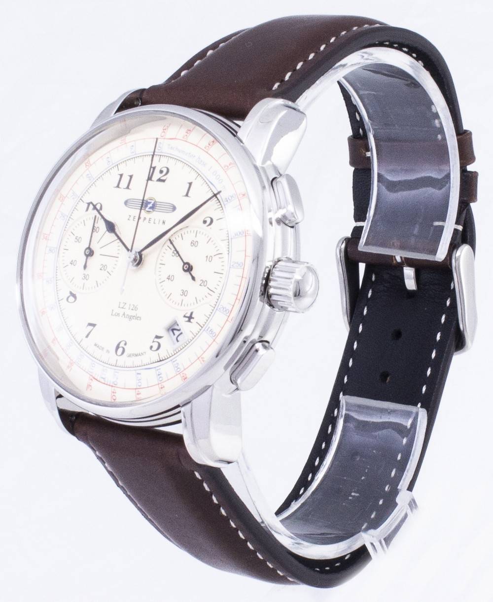 Zeppelin-serie LZ126 7614-5 76145 Duitsland gemaakt herenhorloge