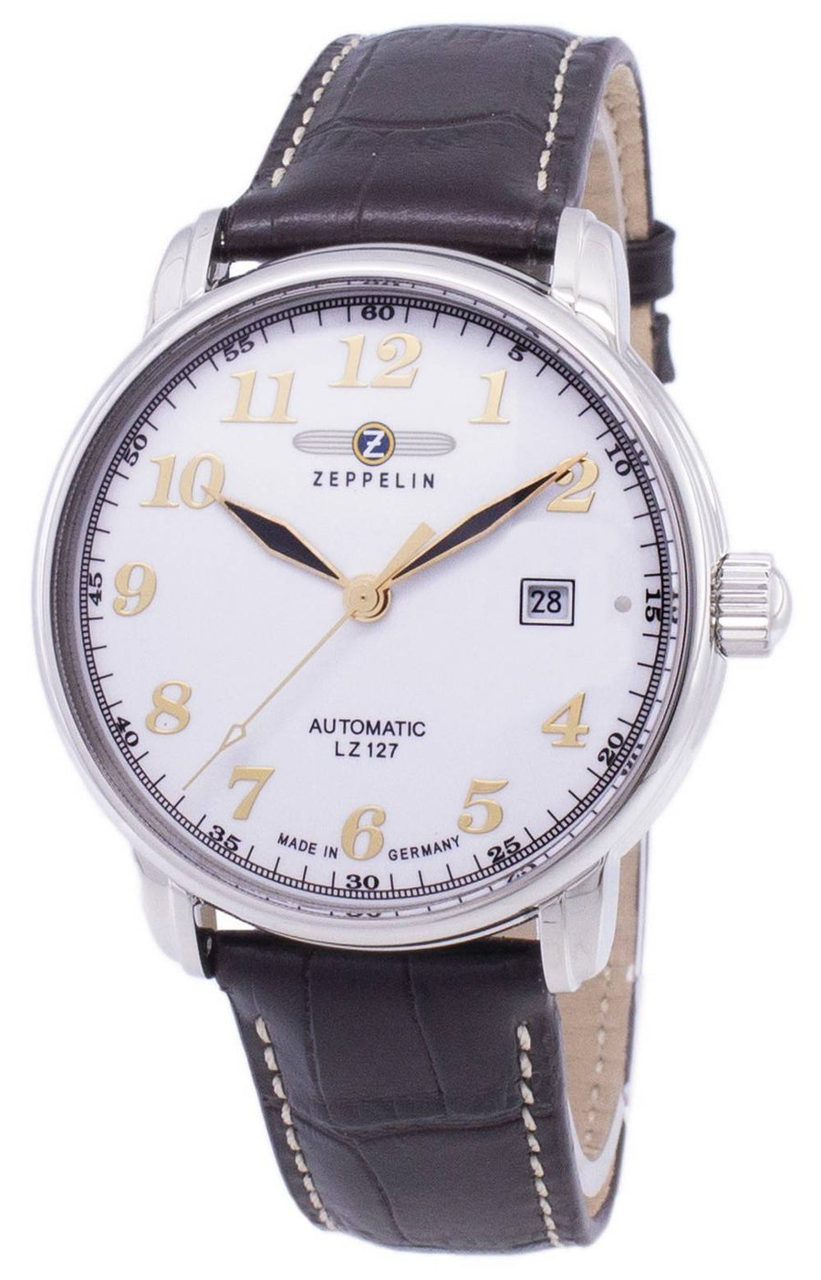 Zeppelin Serie LZ127 Graf Germany Made Automatic 7656-1 76561 Herrenuhr