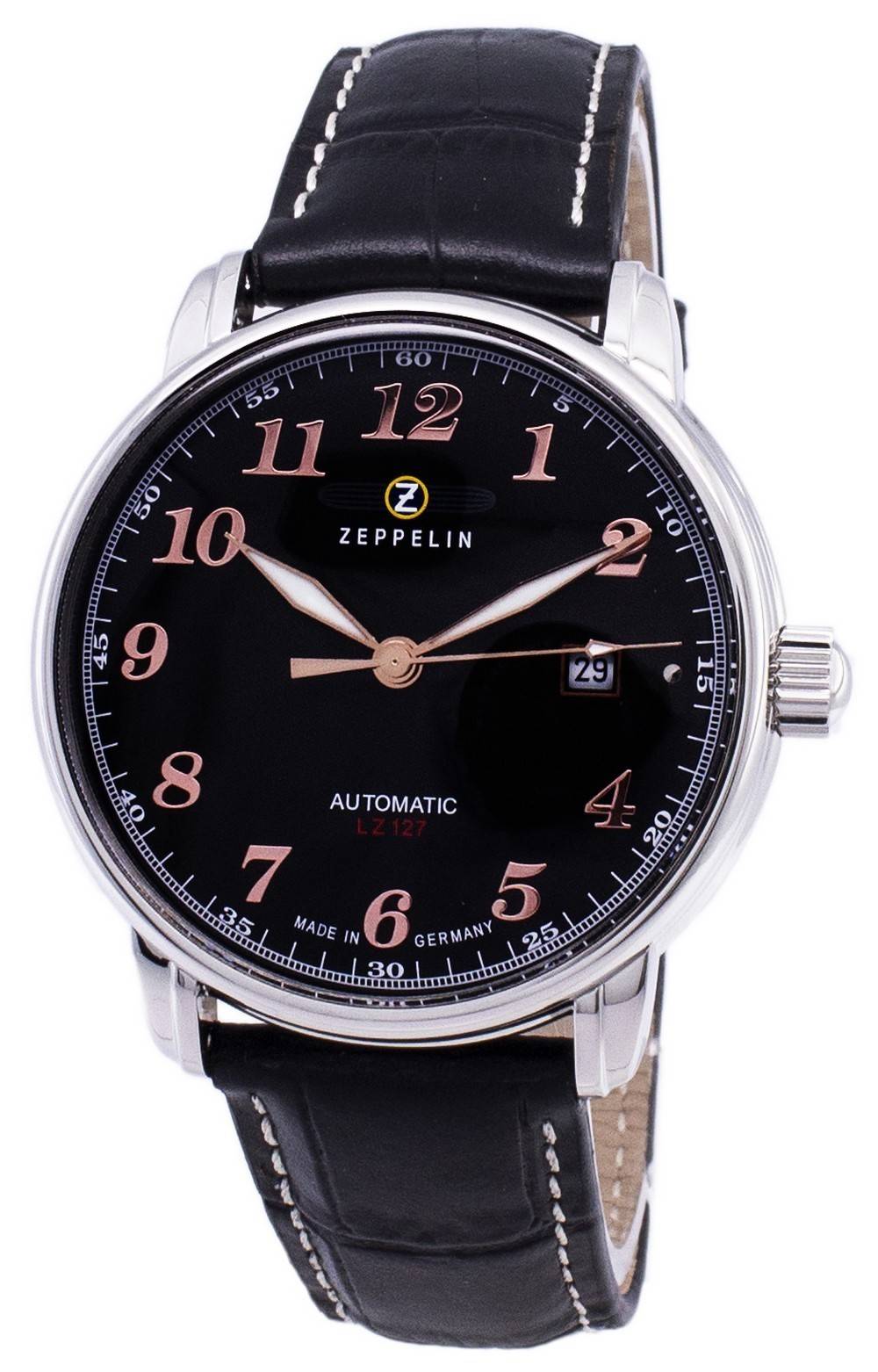 Zeppelin-serie LZ127 Graf automatisch Duitsland gemaakt 7656-2 76562 herenhorloge