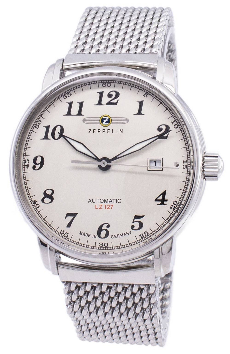 Zeppelin Serie LZ127 Graf Automatik Germany Made 7656M-5 7656M5 Herrenuhr