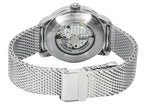 Zeppelin LZ 127 Graf Stainless Steel Open Heart Beige Dial Automatic 7666M5 Men's Watch