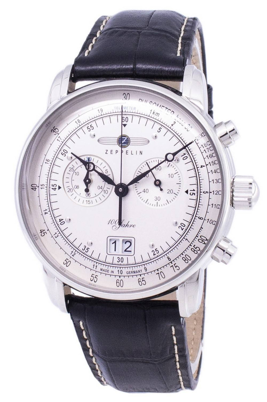 Zeppelin Serie 100 Jahre ED.1 Germany Made 7690-1 76901 Herrenuhr