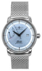 Zeppelin Atlantic Edelstahl Ice Blue Zifferblatt Automatik 8462M6 Herrenuhr
