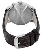 Zeppelin Friedrichshafen Braunes Lederarmband Goldenes Zifferblatt Quarz 85365 Herrenuhr