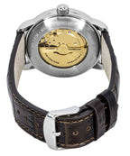 Zeppelin Friedrichshafen Brown Leather Strap Gold Dial Automatic 85625 Men's Watch