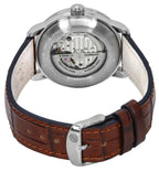 Zeppelin Friedrichshafen Leather Strap White Dial Automatic 85681 Men's Watch