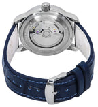 Zeppelin Friedrichshafen GMT Lederarmband Blaues Zifferblatt Automatik 85963 Herrenuhr