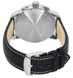 Zeppelin 100 Jahre Chronograph Lederarmband Silbernes Zifferblatt Quarz 86701 Herrenuhr