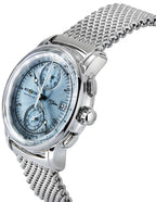 Zeppelin 100 Jahre Ed. 1 Chronograph Ice Blue Dial Quarz 8670M4 Herrenuhr