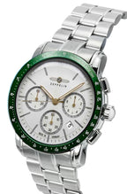 Zeppelin New York Chronograph Stainless Steel White Dial Quartz 8878MB4 Men's Watch