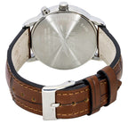Zeppelin Mediterranee Mondphase Lederarmband Champagnerfarbenes Zifferblatt Quarz 96375 Herrenuhr