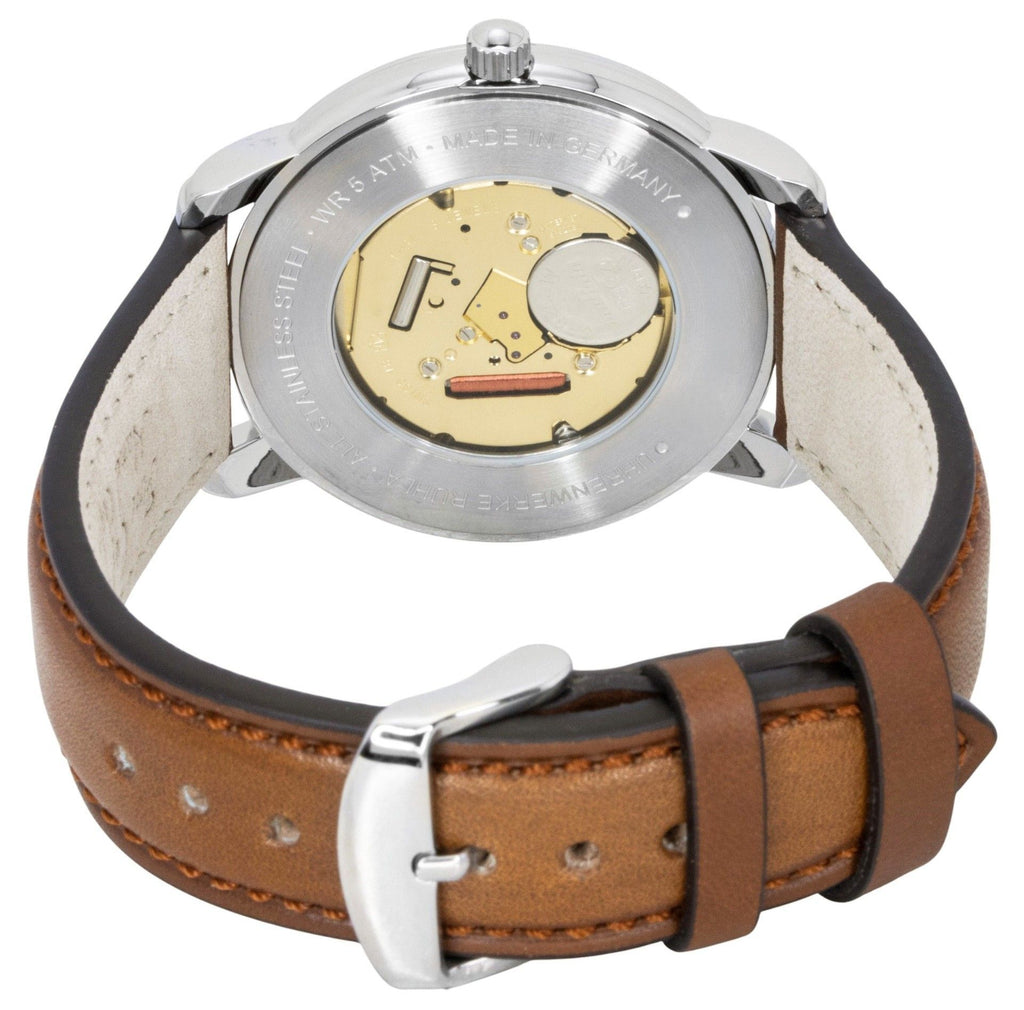 Zeppelin 100 Jahre Mediterranee Leather Strap Blue Dial Quartz 96403 Men's Watch