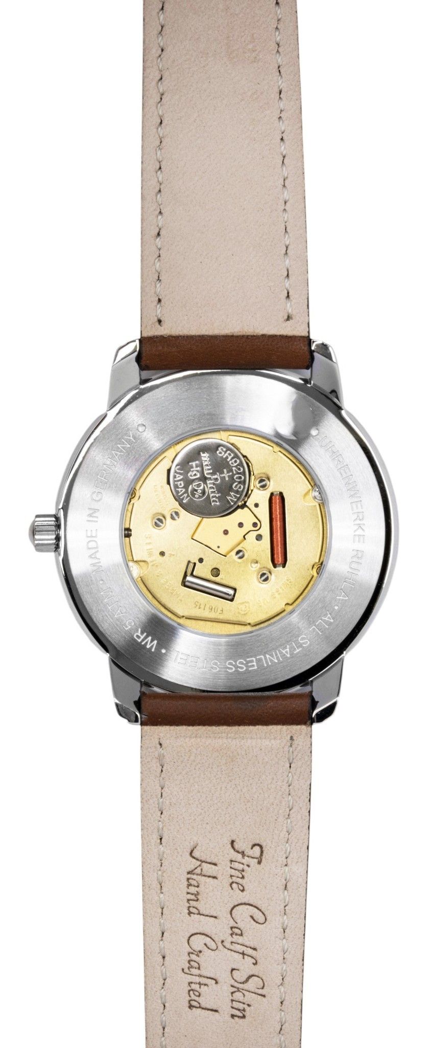Zeppelin Mediterranee lederen band beige wijzerplaat quartz 96405 herenhorloge