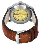 Zeppelin Mediterranee 1921 Lederarmband Beigefarbenes Zifferblatt Automatik 96645 Herrenuhr