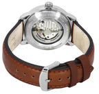 Zeppelin Mediterranean Lederarmband Beiges Zifferblatt Automatik 9668-5 Herrenuhr