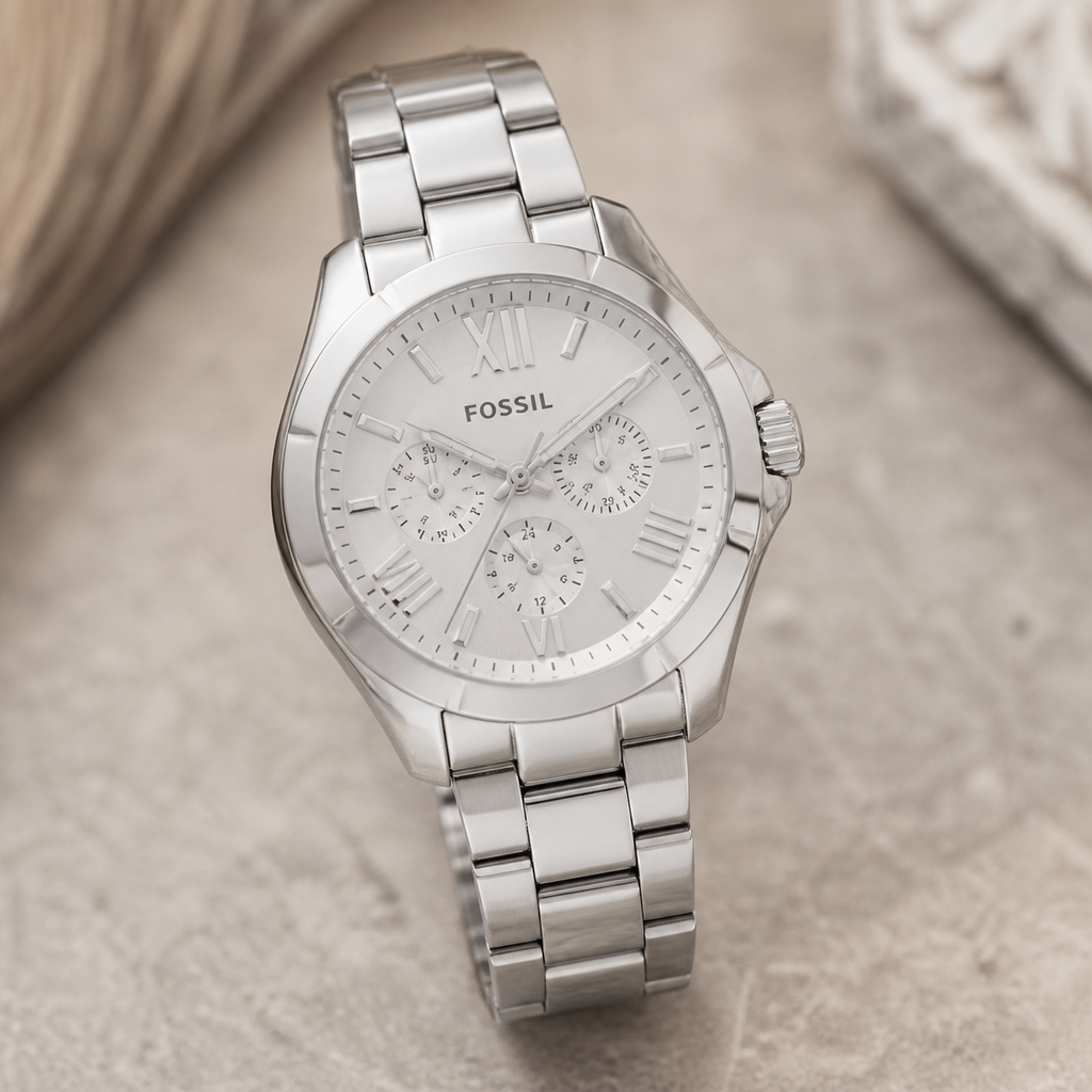 Fossil AM4509 women's watch - macro view