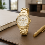 Fossil AM4510 women's watch - executive desk view