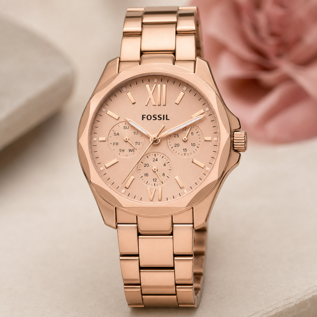 Fossil AM4511 women's watch - macro view