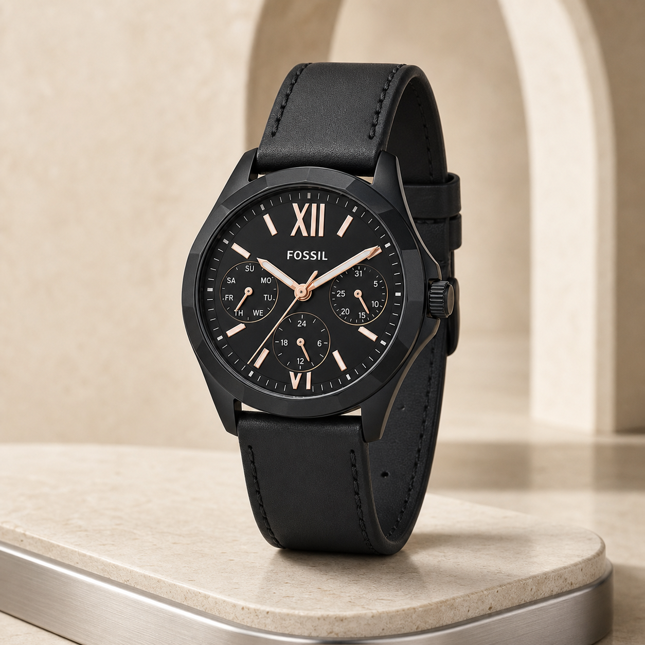 Fossil AM4523 women's watch - architectural view