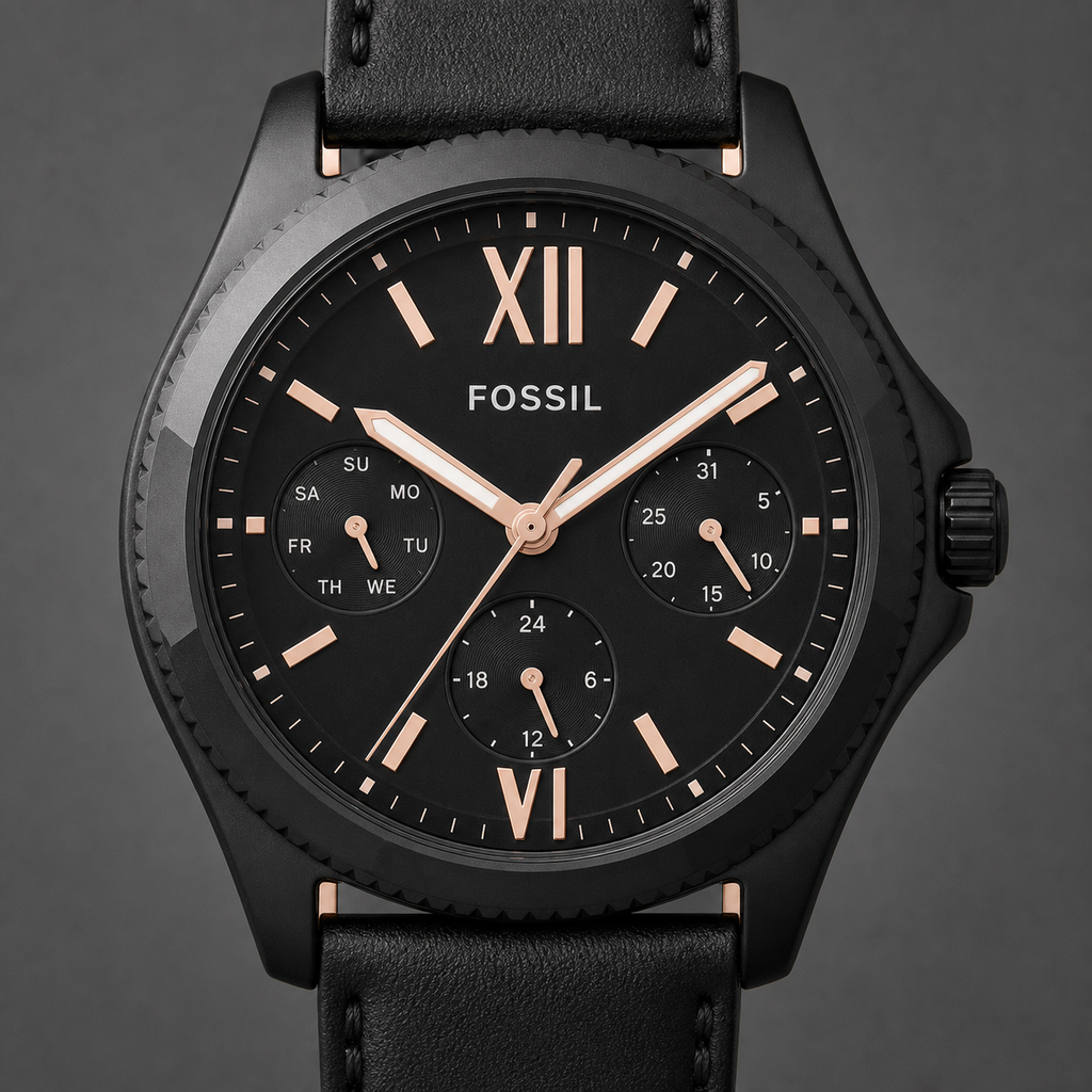 Fossil AM4523 women's watch - macro view